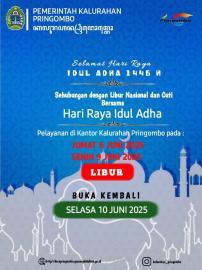 Pengumunan Libur Idul Adha 2025